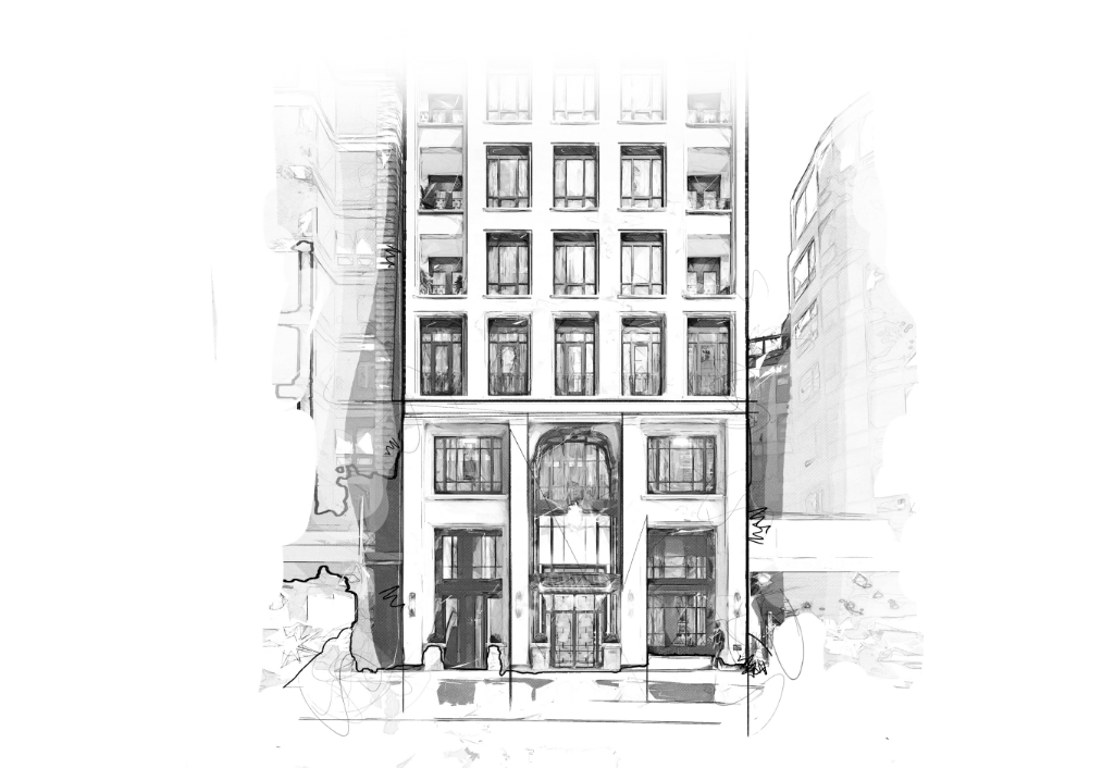 89-Avenue-Entrance-Sketch